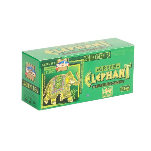 Battler Green Elephant 25 Tea Bags Pack
