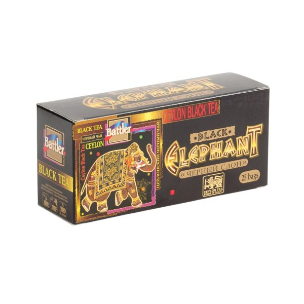 Battler Black Elephant 25 Tea Bags Pack