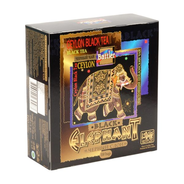 Battler Black Elephant 100 Tea bags