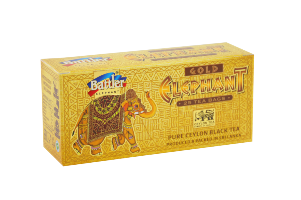 Battler Gold Elephant 25 Tea bags Pack