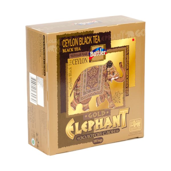 Battler Gold Elephant 100 Tea bags