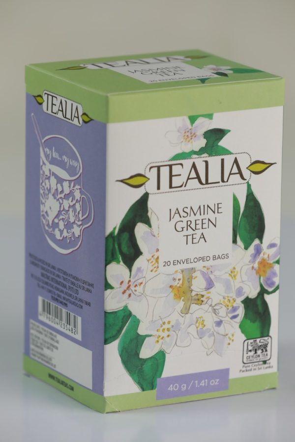 Tealia regular range - Jasmine Green Tea 2 g x 20