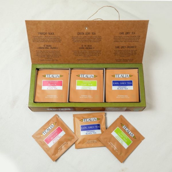 TEALIA - ORGANIC TEA SET  (3 X 8 EPTB )X 6