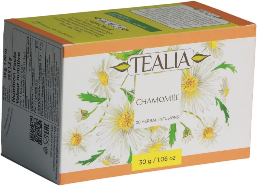 Tealia regular range - Chamomile Flowers 1.5 g x 20