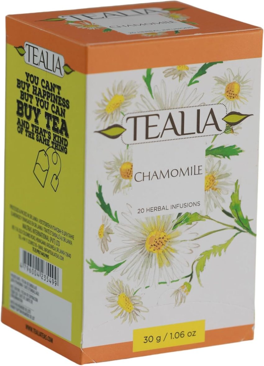Tealia regular range - Chamomile Flowers 1.5 g x 20