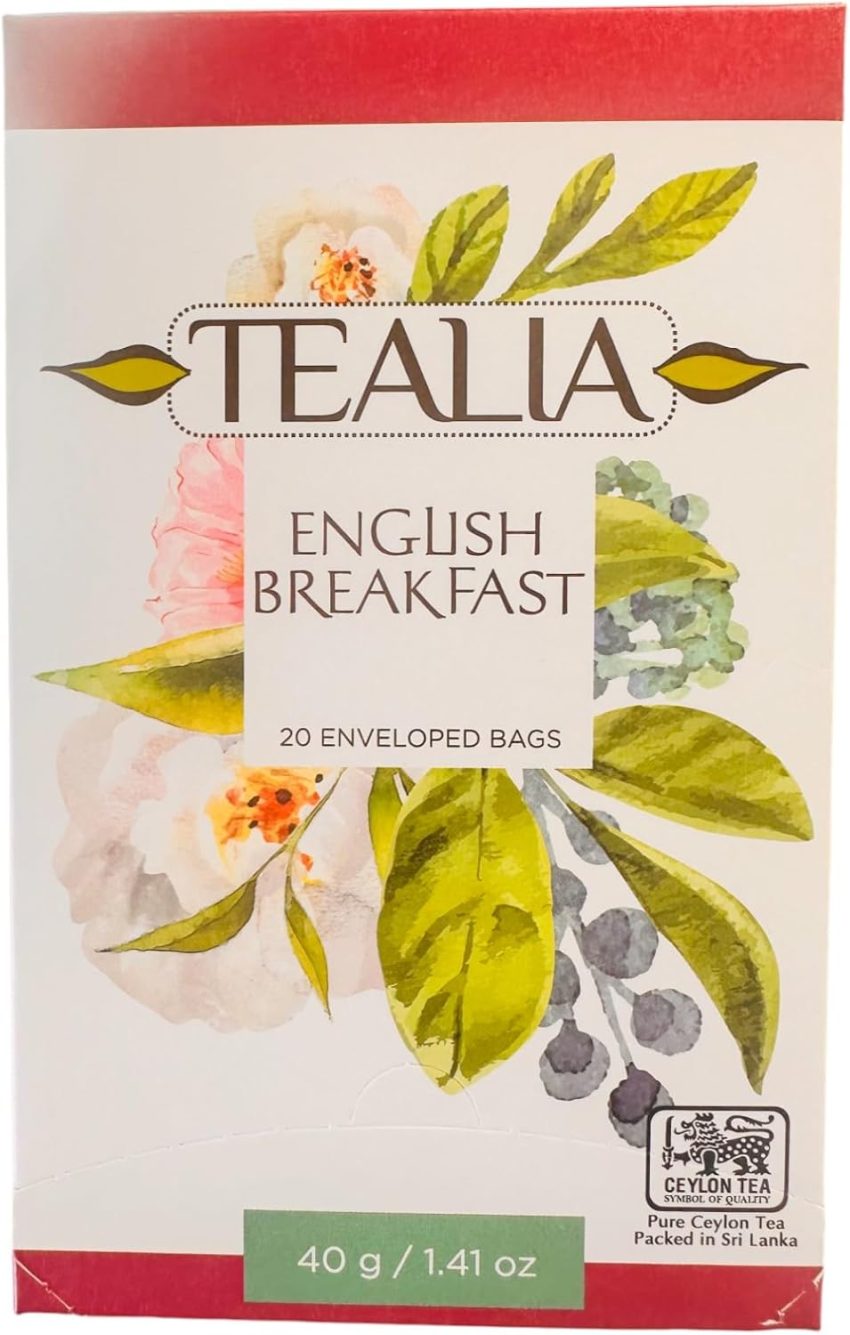 Tealia regular range - English Breakfast 2 g x 20