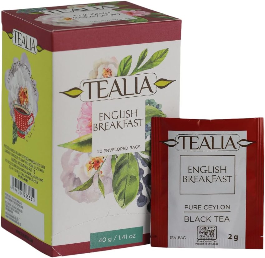 Tealia regular range - English Breakfast 2 g x 20